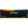 Kingston FURY Beast/DDR4/128GB/2666MHz/CL16/4x32GB/RGB/Black