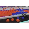 Genesis keycaps LEAD 300, Double Shot, Oranžová