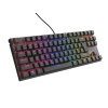 Genesis tichá herní klávesnice THOR 303/TKL/RGB/Outemu Peach/Drátová USB/CZ-SK layout/Černá