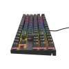 Genesis tichá herní klávesnice THOR 303/TKL/RGB/Outemu Peach/Drátová USB/CZ-SK layout/Černá