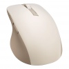 ASUS SmartO Mouse MD200 Silent Plus/Kancelářská/Optická/Pro praváky/4 200 DPI/USB+BT/Béžová