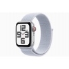 Apple Watch SE Cell/40mm/Silver/Sport Band/Blue Cloud