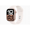 Apple Watch S10/42mm/Rose Gold/Sport Band/Light Blush/-S/M