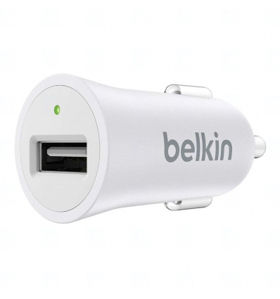 BELKIN MIXIT UP USB autonabíječka, 2.4A, bílá (bez kabelu)