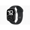 Apple Watch S10/46mm/Jet Black/Sport Band/Black/-M/L