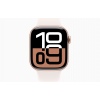 Apple Watch S10 Cell/42mm/Rose Gold/Sport Band/Light Blush/-M/L