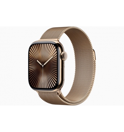 Apple Watch S10 Cell/42mm/Gold/Elegant Band/Gold