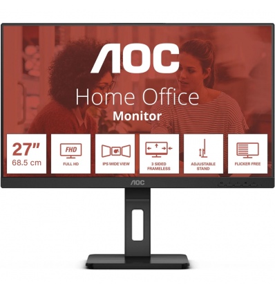 AOC/Q27E3UMF/27"/VA/QHD/75Hz/4ms/Black/3R