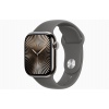 Apple Watch S10 Cell/46mm/Natural/Sport Band/Stone Grey/-M/L