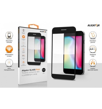 Aligator sklo GLASS PRINT Xia Redmi Note 13 Pro 5G