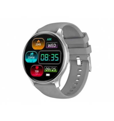 CARNEO Gear+ Essential 2nd Gen/44mm/Silver/Sport Band/Gray