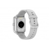 CARNEO Versa HR+/Silver/Sport Band/White