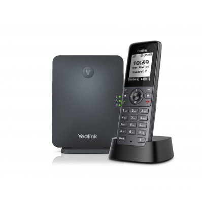 Yealink W71P DECT základová stanice a ručka, 1,8" černobílý disp., až 10 ruček