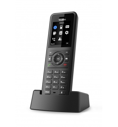 Yealink W57R SIP DECT odolná ručka, IP54, 1,8" bar.disp., 40 hodin hovoru, 575 h. poh.režim