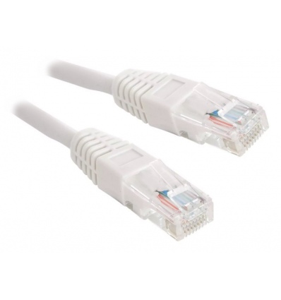 XtendLan Patch kabel Cat 5e UTP 0,5m - bílý