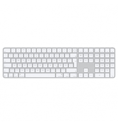 Apple Magic Keyboard Numeric Touch ID/Bezdrátová Bluetooth/GER layout/Bílá