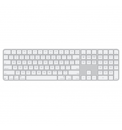 Apple Magic Keyboard Numeric Touch ID/Bezdrátová Bluetooth/US layout/Bílá