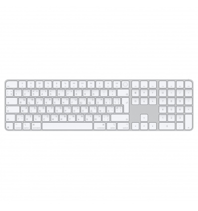 Apple Magic Keyboard Numeric Touch ID/Bezdrátová Bluetooth/UA layout/Bílá