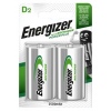 Baterie Energizer Recharge D, LR20, Ni-MH, 1,2V, 2500mAh, blistr 2 ks