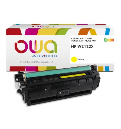 OWA Armor toner kompatibilní s HP W2122X,10000st, žlutá/yellow