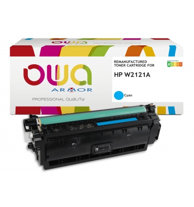 OWA Armor toner kompatibilní s HP W2121A,4500st, modrá/cyan