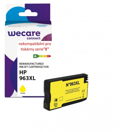 WECARE ARMOR ink pro HP 3JA29AE,(963XL),žlutá/yellow