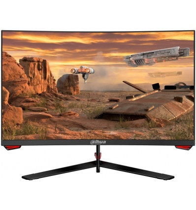 POŠKOZENÝ OBAL - DAHUA 27" LED LM27-E230C/ herní/ VA panel/ 1920x1080 (FHD)/ 3000:1/ 5ms/ 250 cd/m2/ HDMI/ DP/ VESA 7...