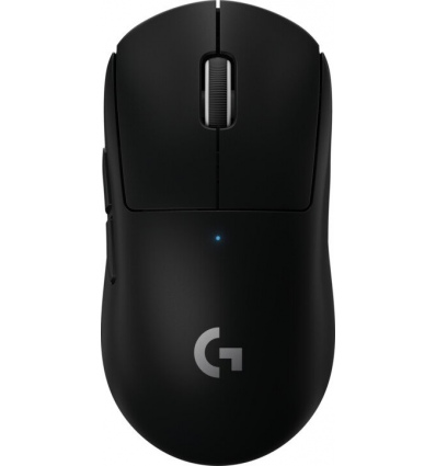 Logitech G Pro X Superlight/Herní/Optická/Pro praváky/25 600 DPI/Bezdrátová USB/Černá