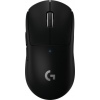 Logitech G Pro X Superlight/Herní/Optická/Pro praváky/25 600 DPI/Bezdrátová USB/Černá