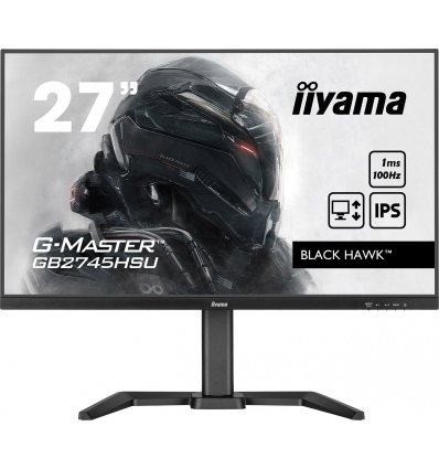 iiyama G-Master/GB2745HSU-B2/27"/IPS/FHD/100Hz/1ms/Black/3R