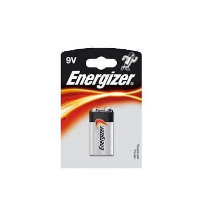 Baterie Energizer Alkaline Power 9V, 6LR61, A1604, 6LF22, 6F22, 6UM6, MN1604, LR22, blistr 1ks