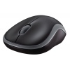 Logitech M185 nano/Kancelářská/Optická/1 000 DPI/Bezdrátová USB/Šedá