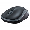 Logitech M185 nano/Kancelářská/Optická/1 000 DPI/Bezdrátová USB/Šedá