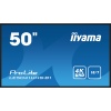 50" iiyama LE5041UHS-B1:VA,4K UHD,18/7,RJ45,HDMI