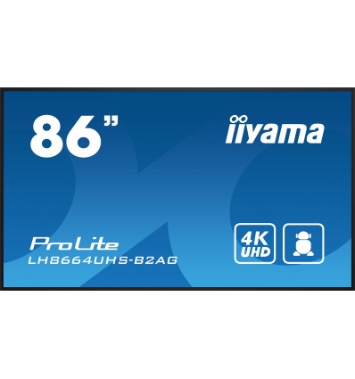 86" iiyama LH8664UHS-B2AG:IPS,4K,24/7, Android