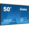 50" iiyama LE5041UHS-B1:VA,4K UHD,18/7,RJ45,HDMI