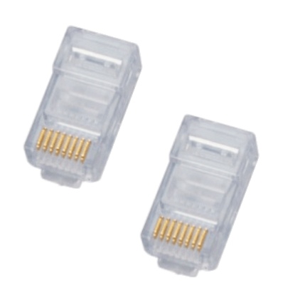 DATACOM Konektor Cat5e RJ45, lanko, UTP 100ks