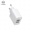 Mcdodo nabíječka 220V, 2x USB, 2.4A, USB C kabel, 1m, bílá