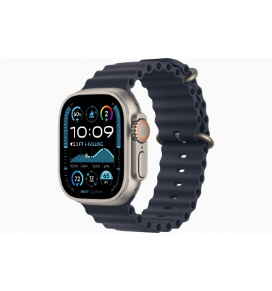 Apple Watch Ultra 2/49mm/Natural/Sport Band/Navy Ocean