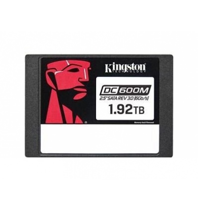 QNAP Kingston, SSD, DC600M, SATA III, 2.5-inch, 1,92TB, SEDC600M/1920G