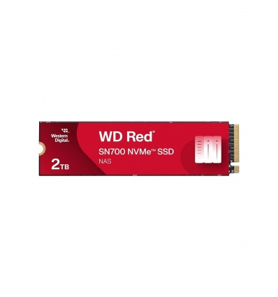 QNAP WD, SSD, Red SN700, PCIe NVMe Gen3, M.2 2280, 2TB, WDS200T1R0C