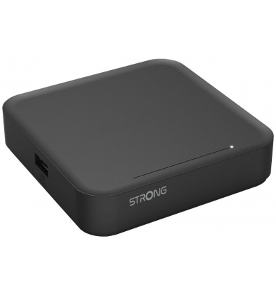 STRONG android box SRT LEAP-S3/ 4K UHD/ H.265/HEVC/ NETFLIX/ O2 TV/ HBO Max/ HDMI/ USB/ LAN/ Wi-Fi/ Android TV 11