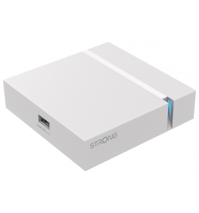 STRONG android box LEAP-S3+/ 4K UHD/ H.265/HEVC/ NETFLIX/ O2 TV/ HBO Max/ HDMI/ USB/ LAN/ Wi-Fi/ Android TV 11