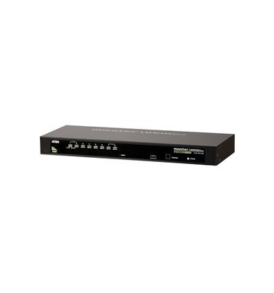 ATEN 8port KVM, PS/2+USB, OSD, rack 19", kombo k.