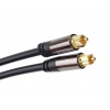 PremiumCord Toslink M/m 6mm, 2m, Gold Design