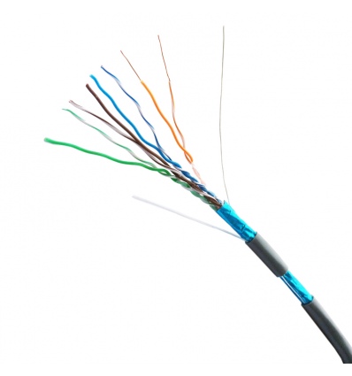 DATACOM FTP Cat5e PVC kabel 305m (drát), šedý