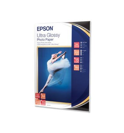 EPSON Ultra Glossy Photo Paper A4,300g (15listů)