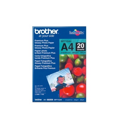 BP71GA4, 20 listů, A4, Premium Glossy, 260g