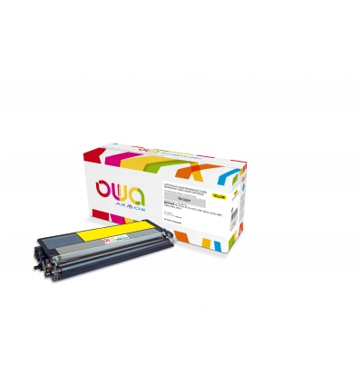 OWA Armor toner kompatibilní s Brother TN-325Y, 3500st, žlutá/yellow