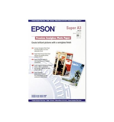 EPSON A3+, Premium Semigloss Photo Paper (20listů)